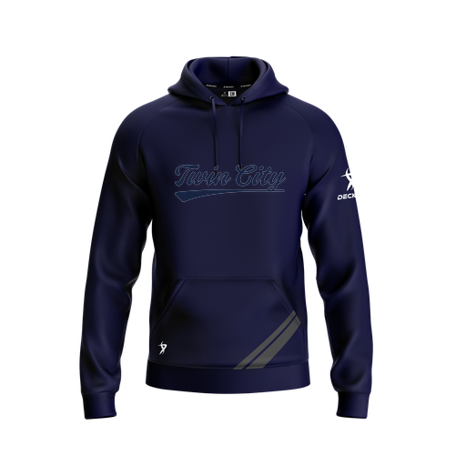 [FOLHSMNV-YXS-LOGO3] Decker Summit Hoodie (Youth XS, Navy, Logo 3)