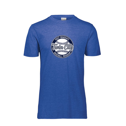 [FTSCUBNV-AS-LOGO1] Decker Men's Tri-Blend T-Shirt - Short Sleeve (Adult S, Navy, Logo 1)