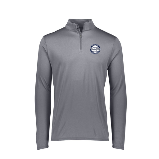 [FTLQFLGY-FAXS-LOGO1] Decker Women's Flex-Lite 1/4 Zip Shirt (Female Adult XS, Gray, Logo 1)