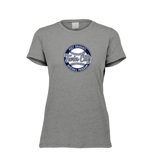 [FTSCUBGY-FAXS-LOGO1] Decker Women's Tri-Blend T-Shirt - Short Sleeve (Female Adult XS, Gray, Logo 1)