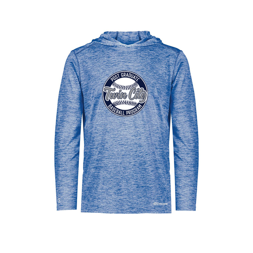 [FOLHCGRY-YS-LOGO1] Decker Youth Charge Hoodie (Youth S, Royal, Logo 1)