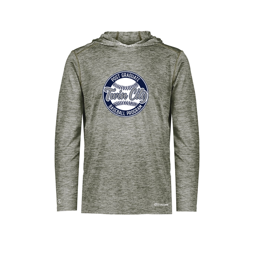 [FOLHCGGY-YS-LOGO1] Decker Youth Charge Hoodie (Youth S, Gray, Logo 1)